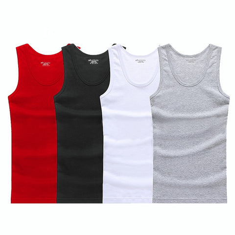 3Pcs/Lot Summer Men Cotton Underwear Mens Undershirt Transparent Shirts Male Bodyshaper Fitness Wrestling Singlets